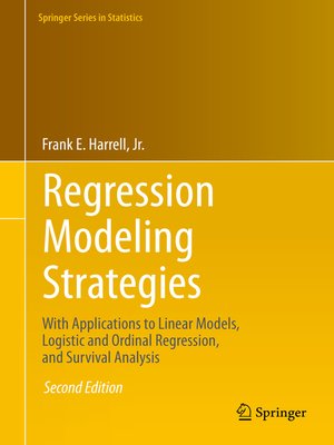 cover image of Regression Modeling Strategies